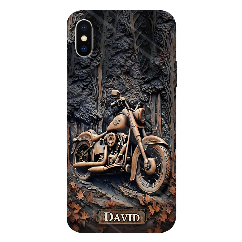 Il est temps de rouler - Coque de téléphone personnalisée pour motard avec impression intégrale