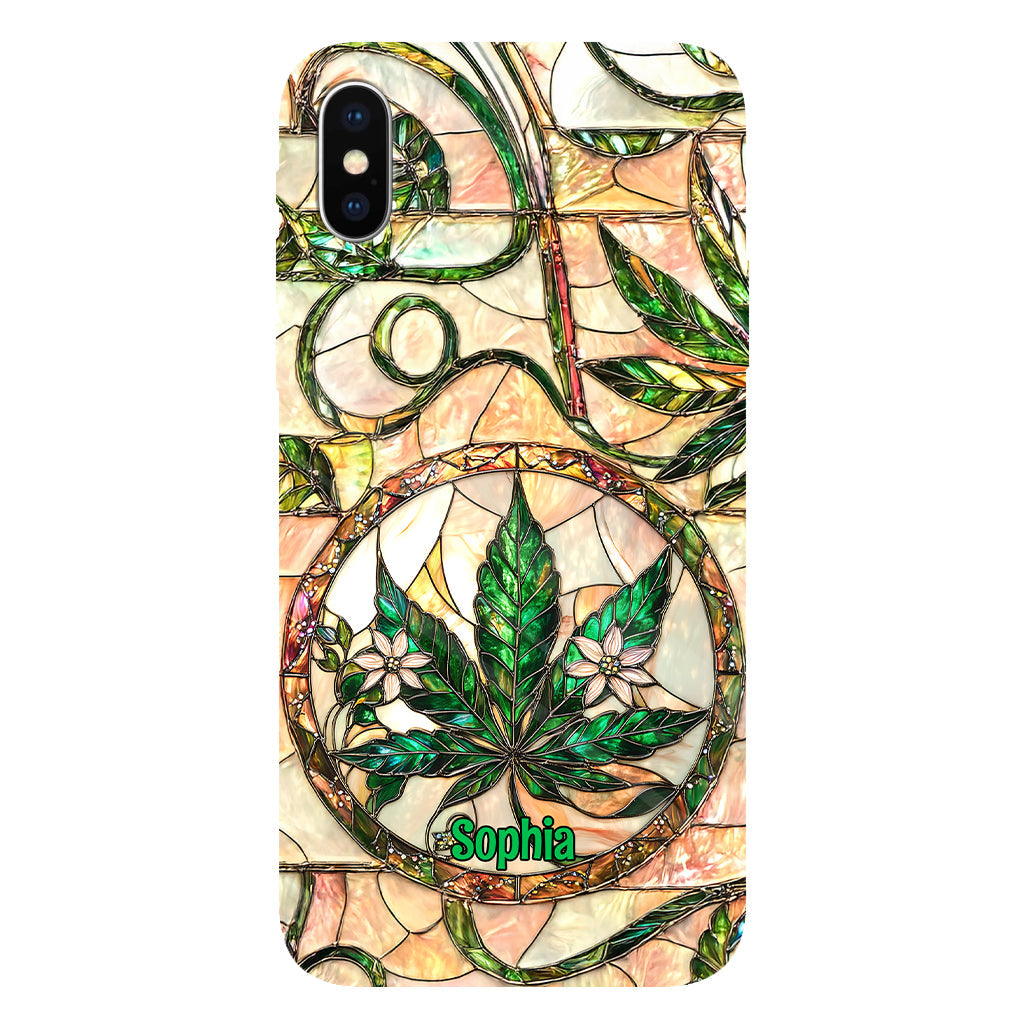 High Times - Coque de téléphone personnalisée avec impression intégrale sur le thème du cannabis