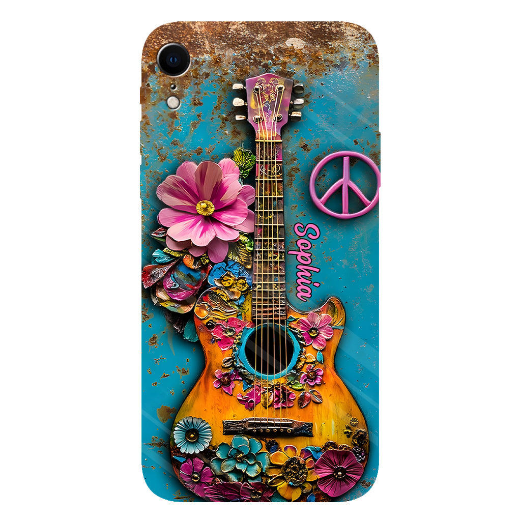 Coque de téléphone personnalisée Hippie Soul - Motif hippie intégral
