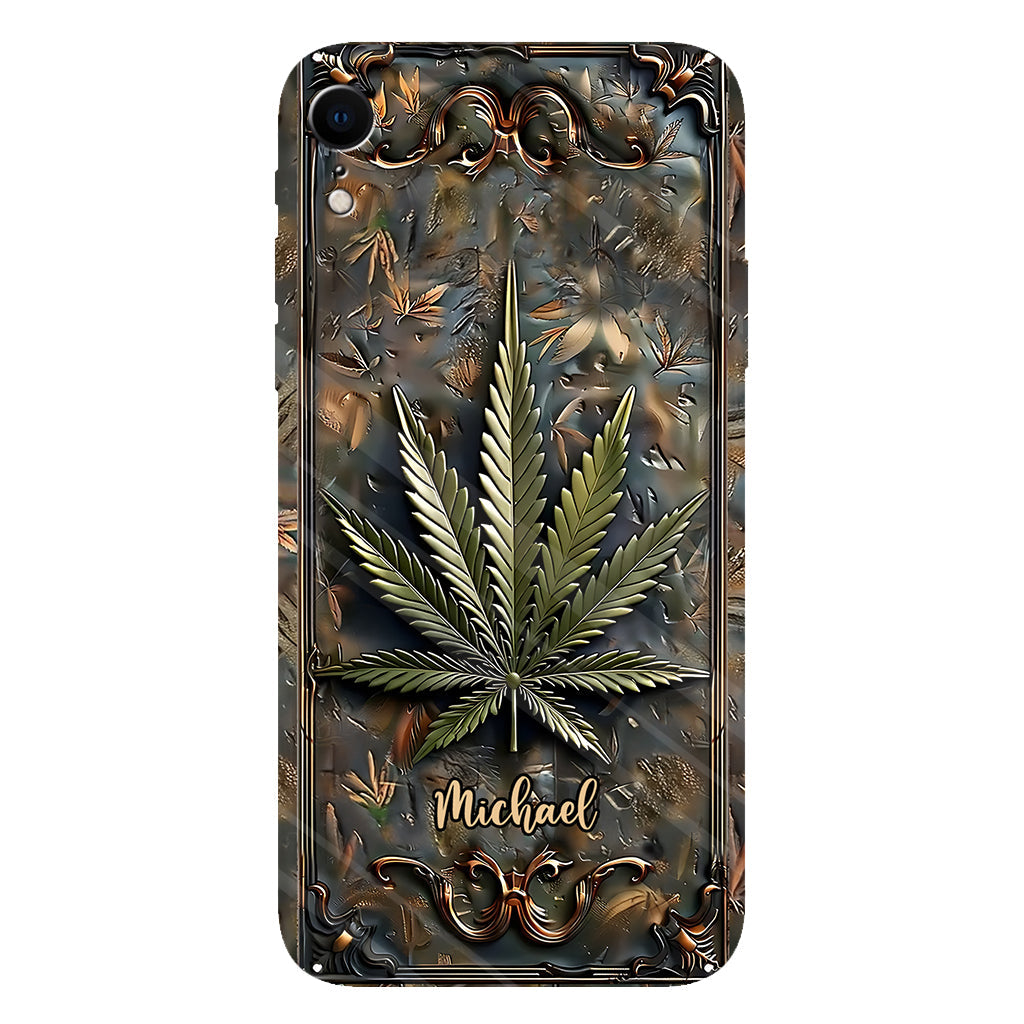 High Life – Personalisierte Handyhülle mit Weed-Motiv