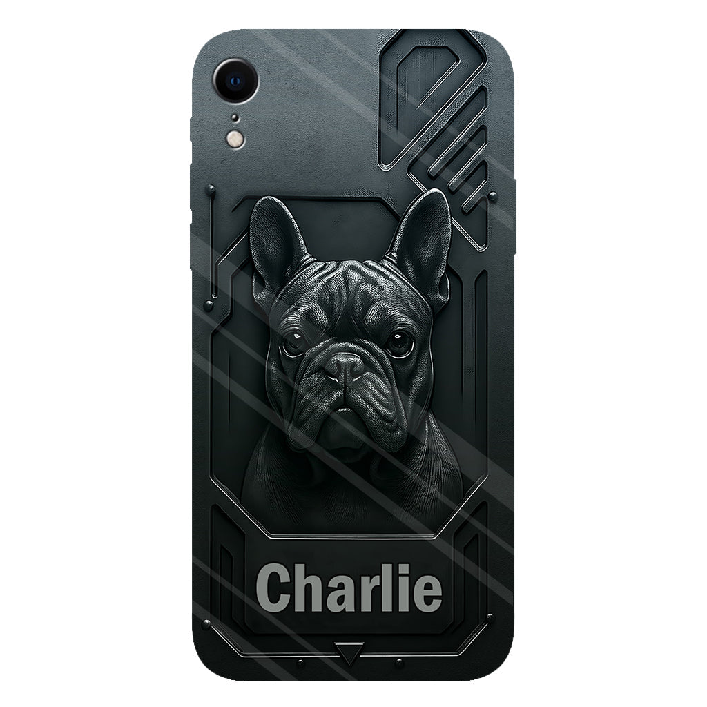 Beste Hundemama/Hundepapa – Personalisierte Handyhülle mit Hundemotiv