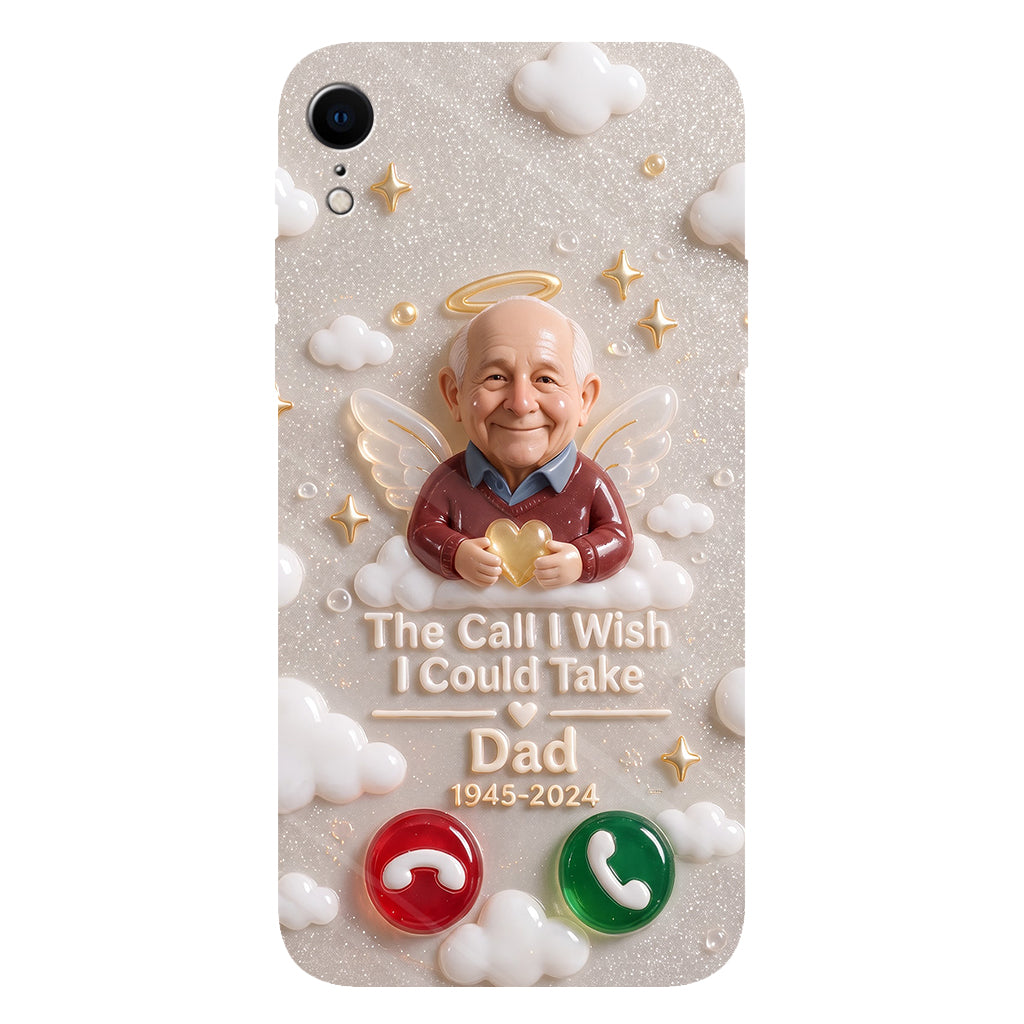 The Call I Wish I Could Take - Personalized Memorial Clear Phone Case