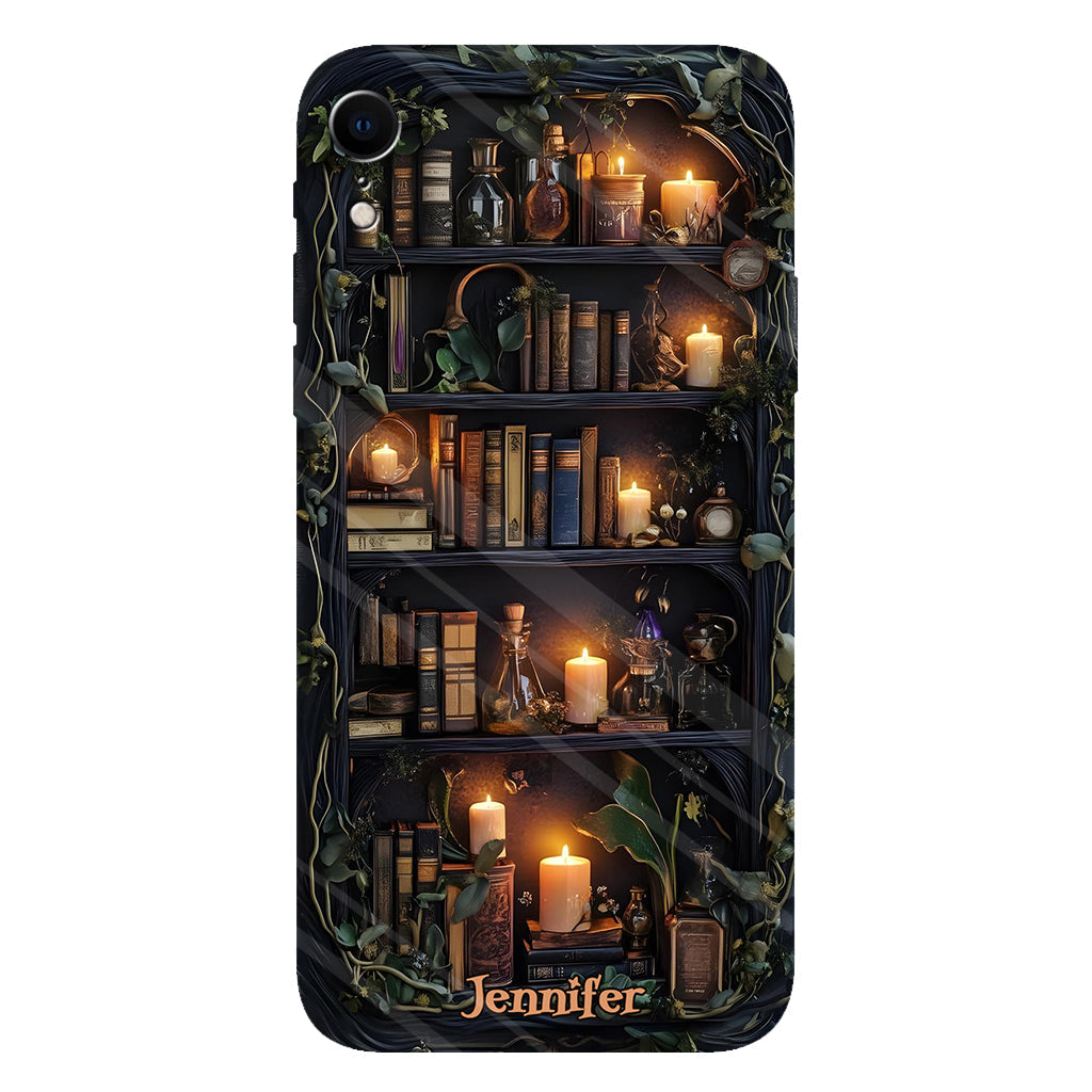 Bookself - Étui de téléphone personnalisé avec livre imprimé intégralement