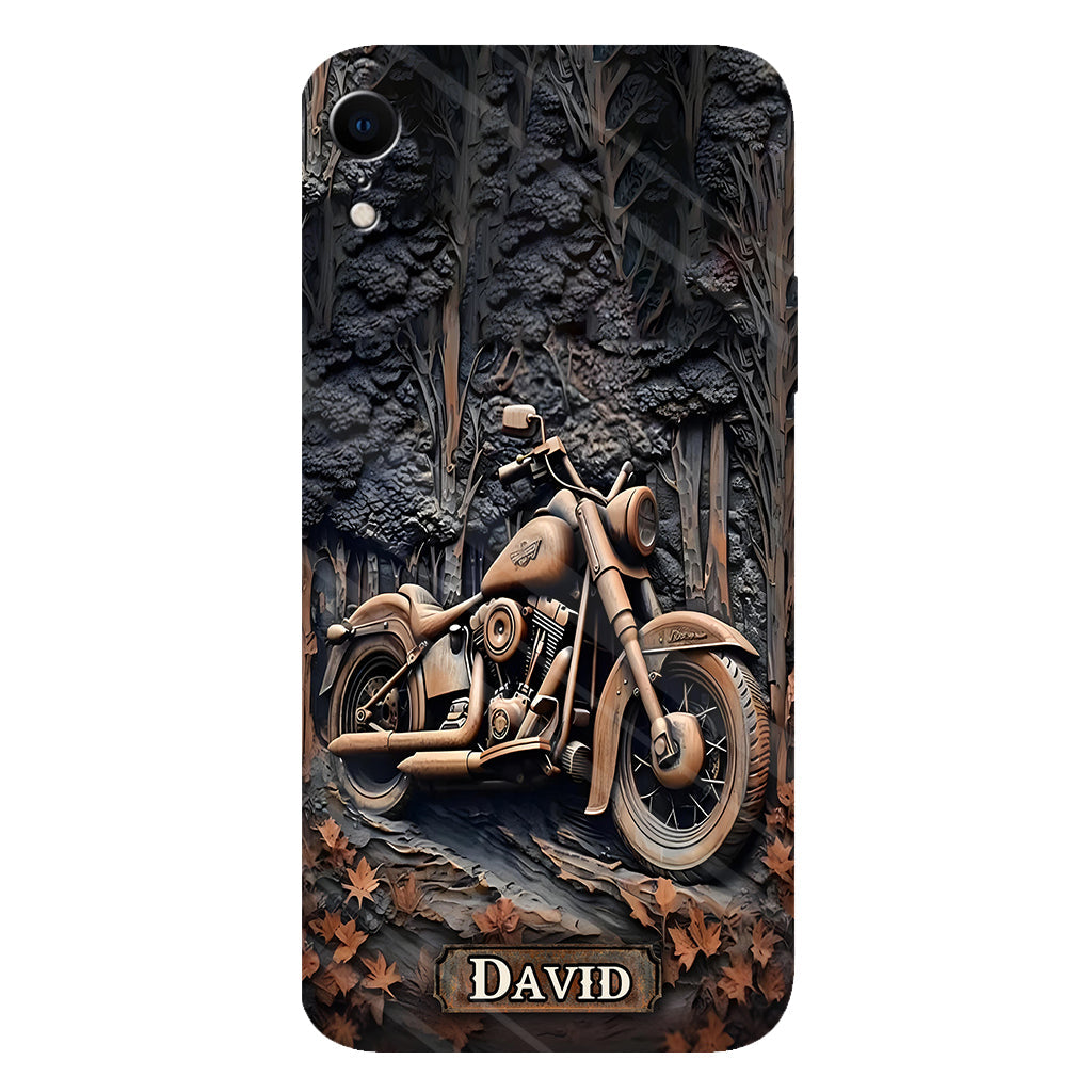 Il est temps de rouler - Coque de téléphone personnalisée pour motard avec impression intégrale