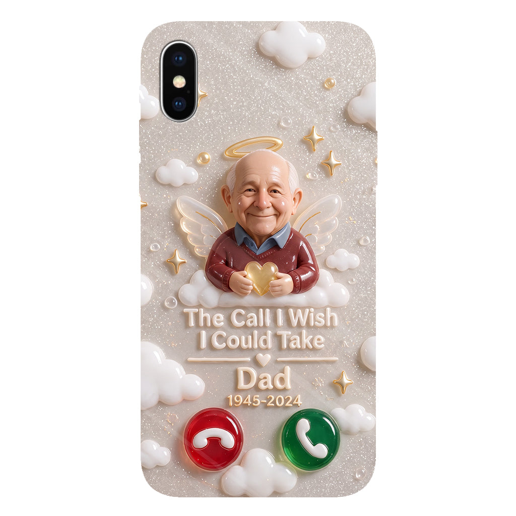 The Call I Wish I Could Take - Personalized Memorial Clear Phone Case