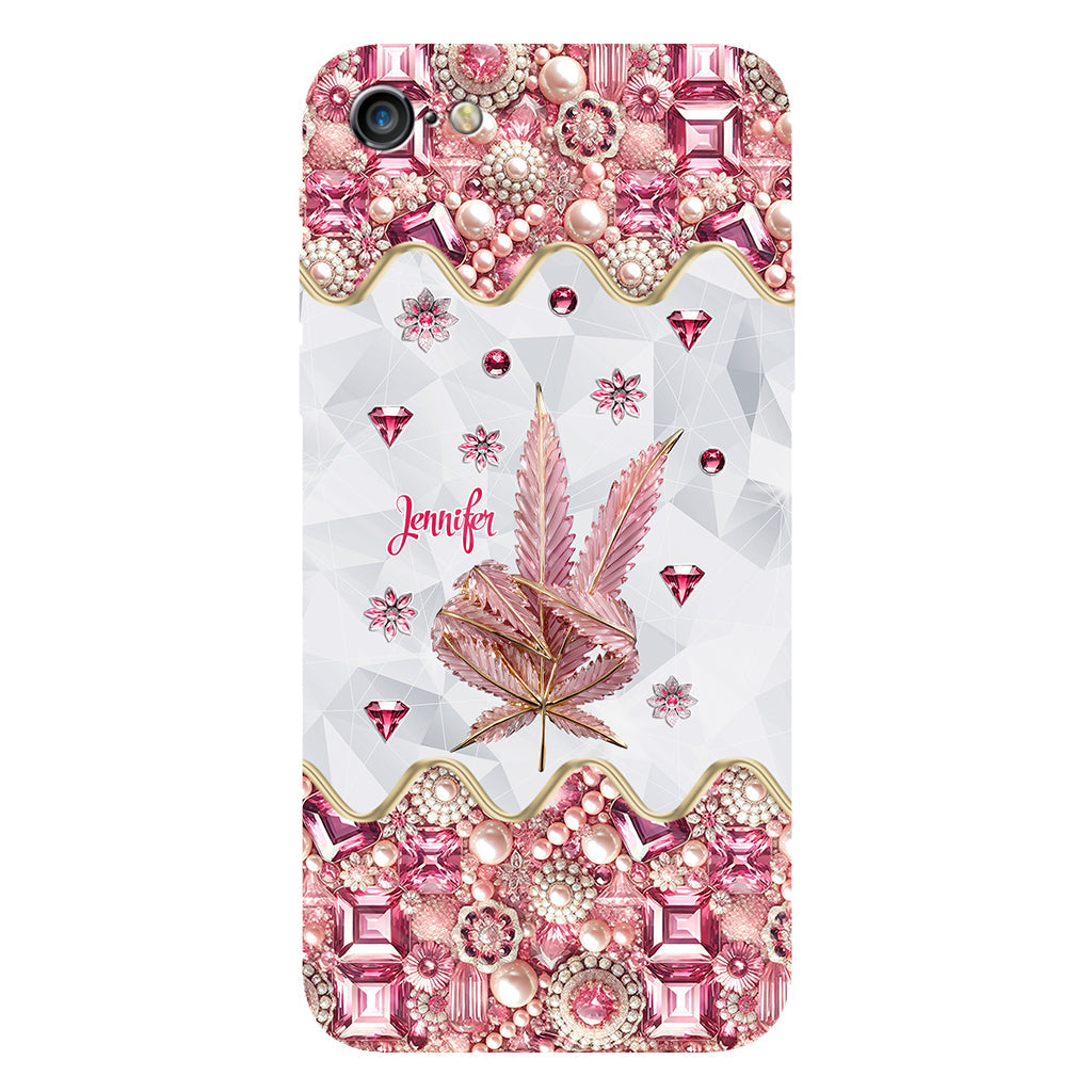Il y a toujours du cannabis quelque part - Coque de téléphone et support de téléphone personnalisés avec impression intégrale -
