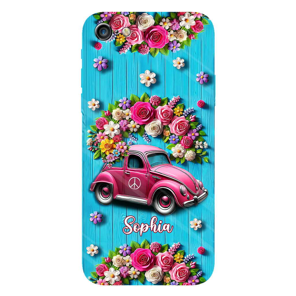 Hippie Soul – Personalisierte Handyhülle mit Hippie-Vollbilddruck
