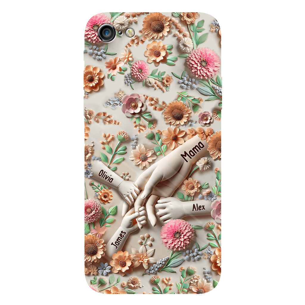 Hold Our Hands - Personalized Mother Full Print Phone Case