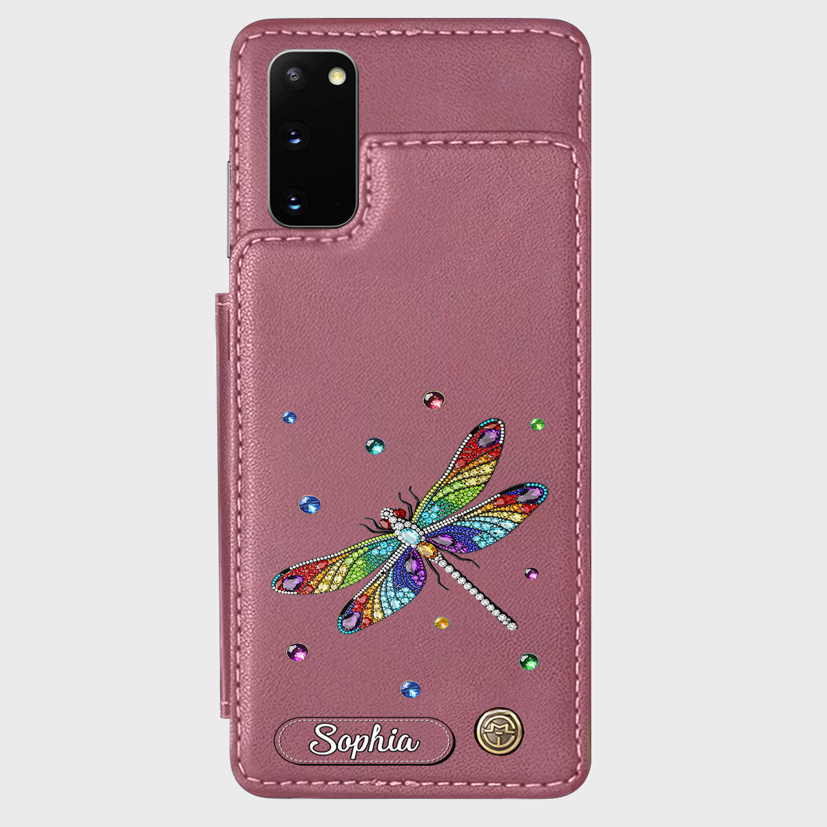 Wunderschöne Libelle – Personalisierte Libellen-Handyhülle