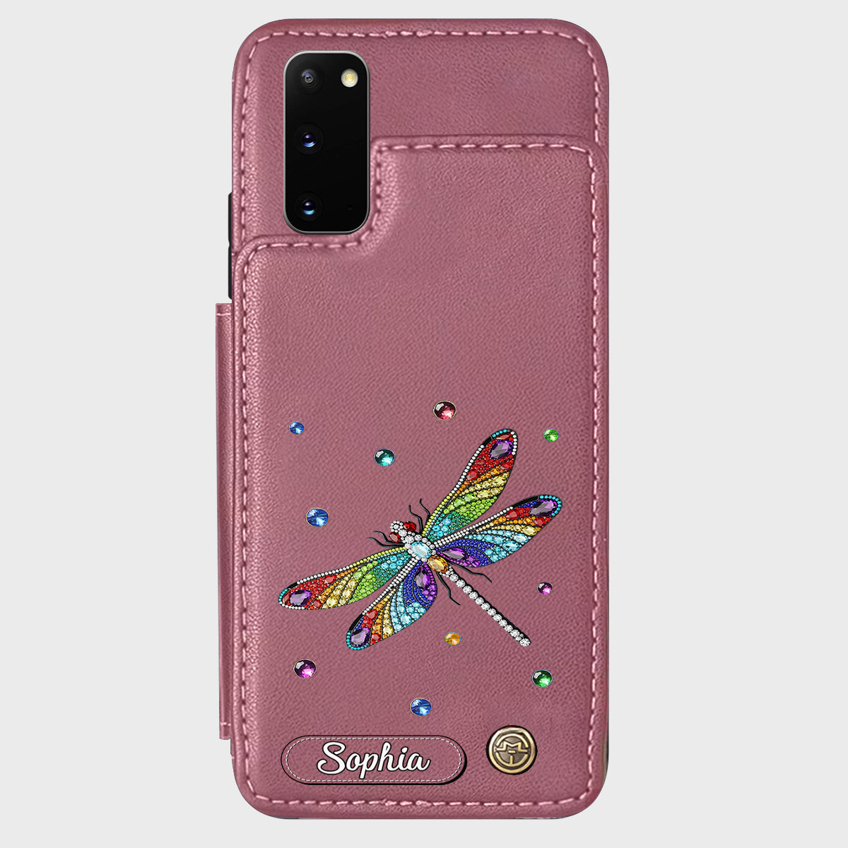 Wunderschöne Libelle – Personalisierte Libellen-Handyhülle