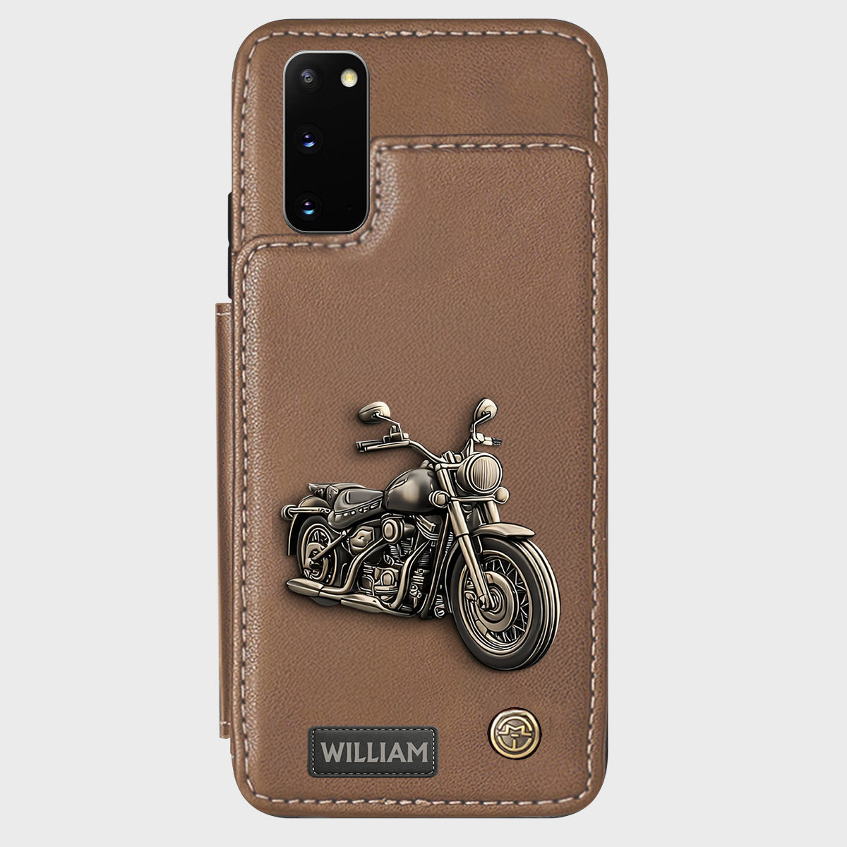 Étui portefeuille personnalisé pour motard passionné