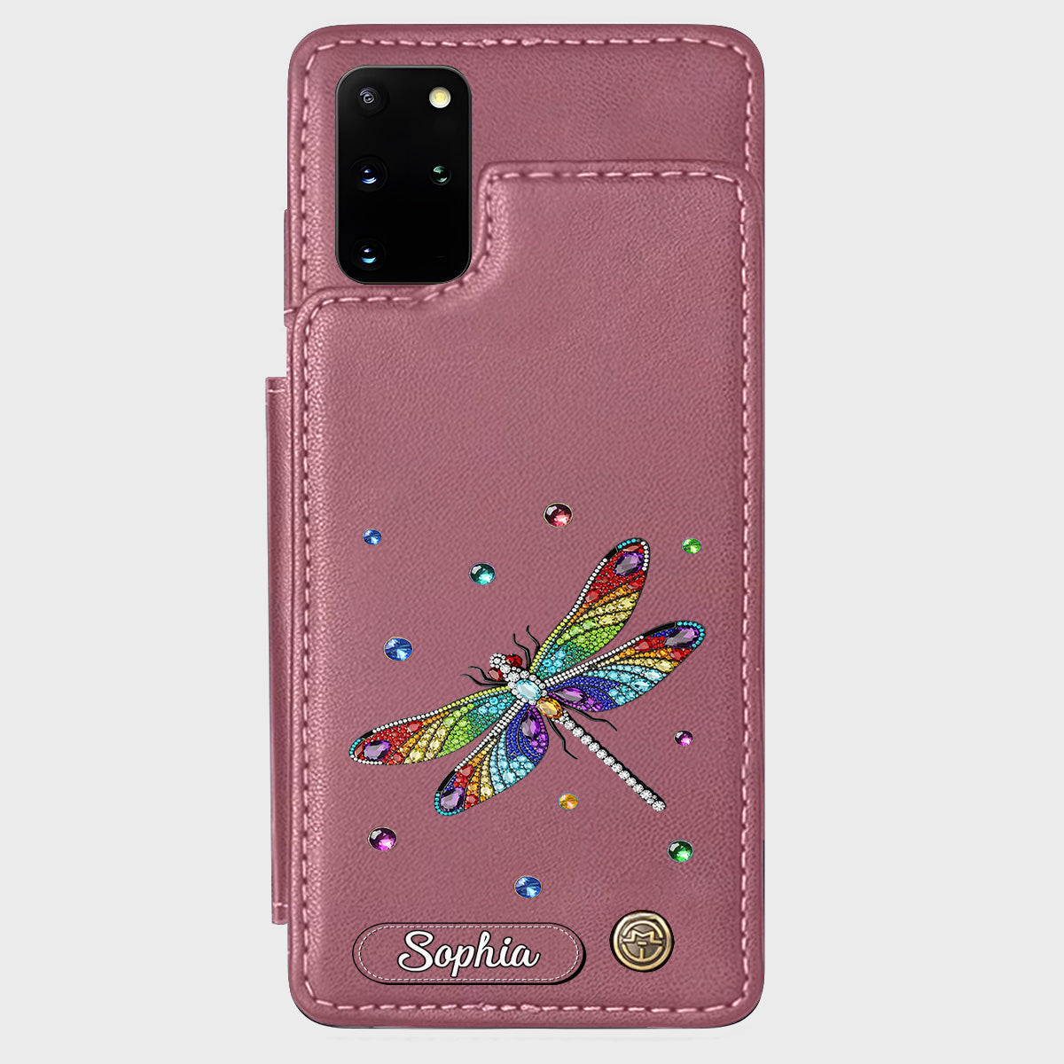 Wunderschöne Libelle – Personalisierte Libellen-Handyhülle