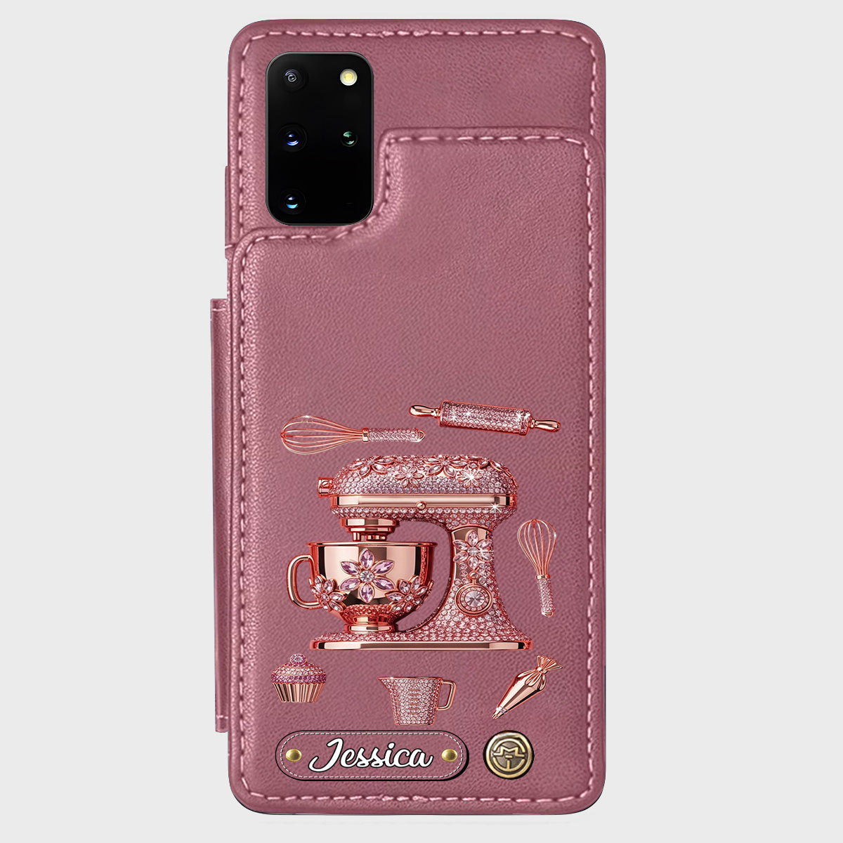 Love Baking - Personalized Baking Wallet Phone Case