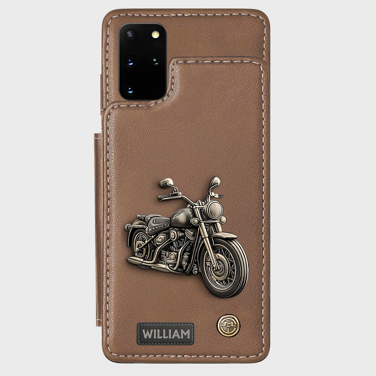 Étui portefeuille personnalisé pour motard passionné