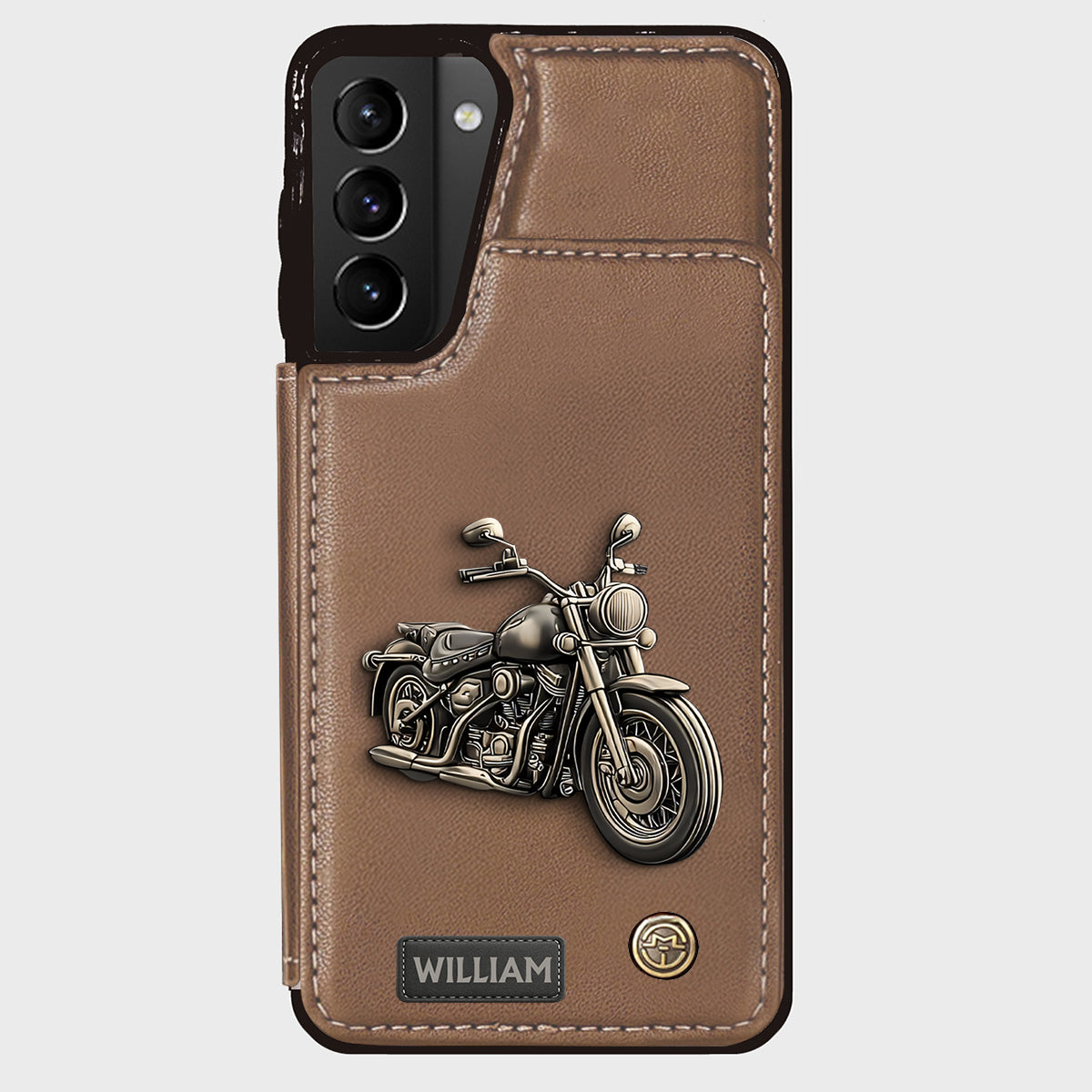 Étui portefeuille personnalisé pour motard passionné