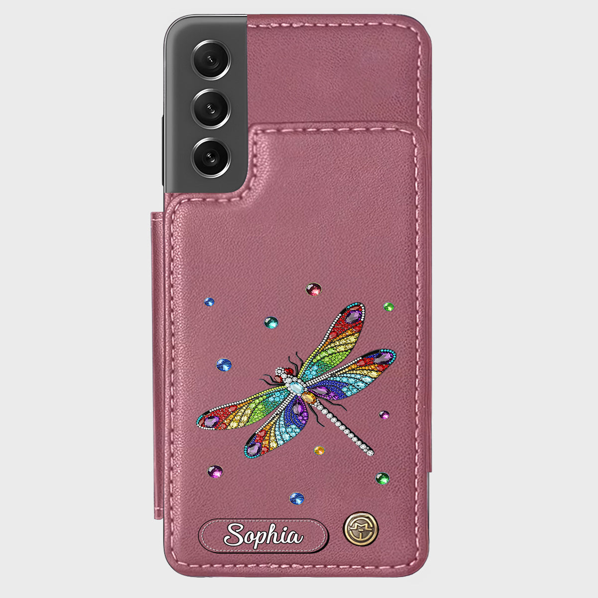 Wunderschöne Libelle – Personalisierte Libellen-Handyhülle