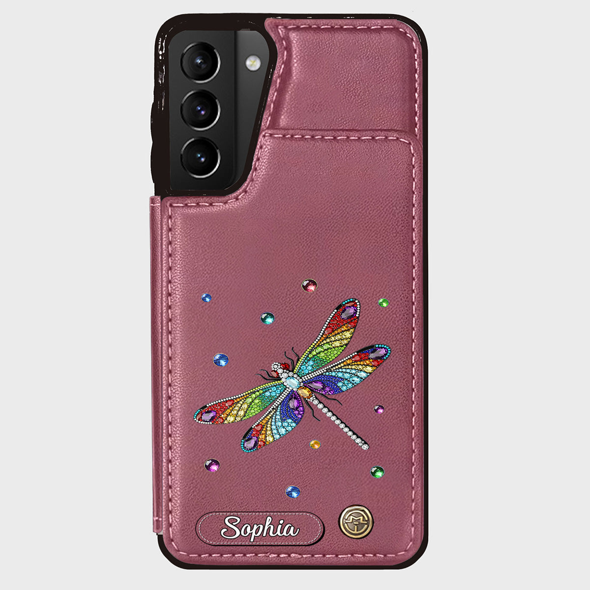Wunderschöne Libelle – Personalisierte Libellen-Handyhülle