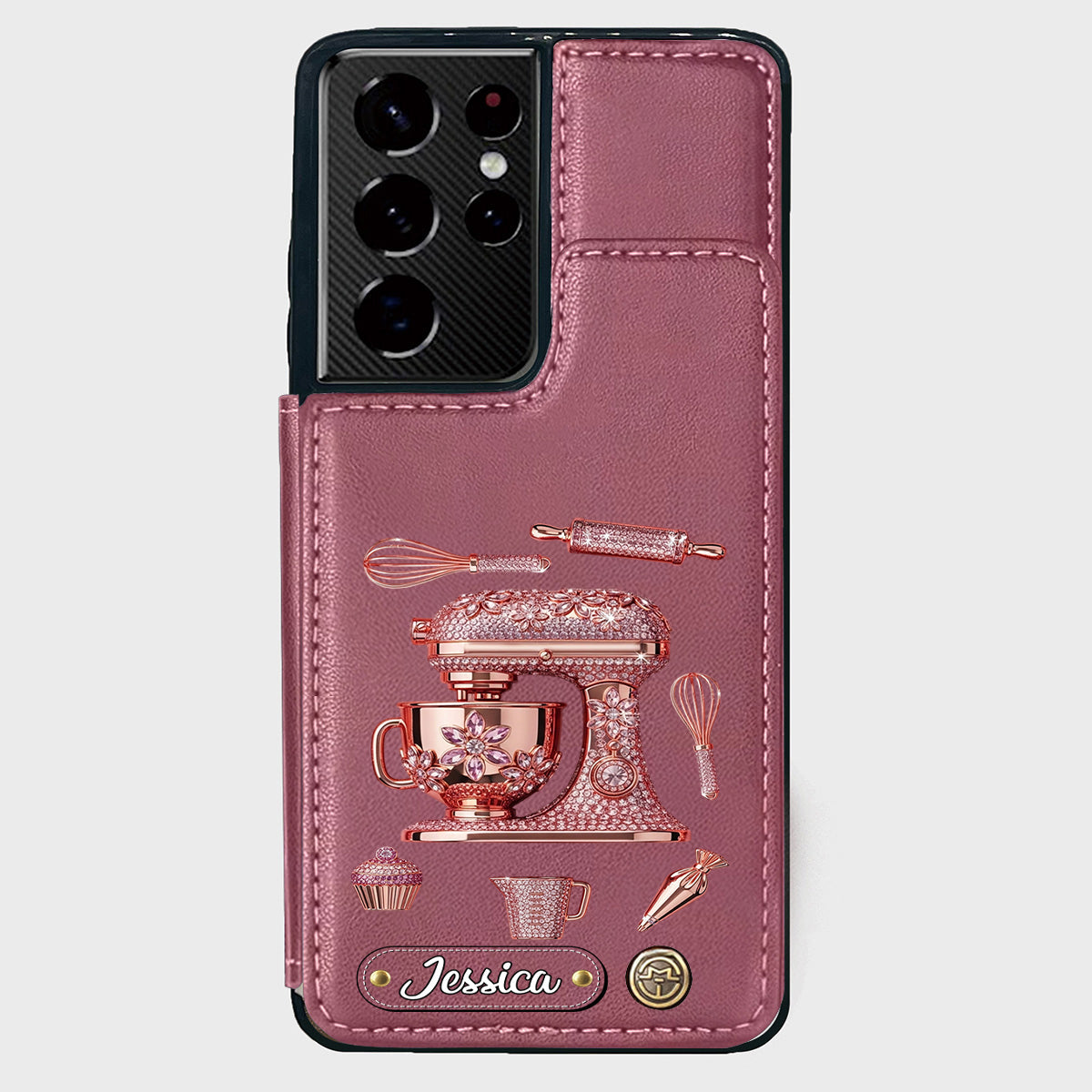 Love Baking - Personalized Baking Wallet Phone Case
