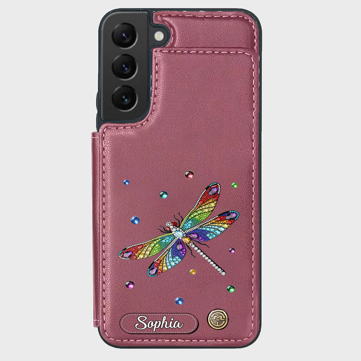 Wunderschöne Libelle – Personalisierte Libellen-Handyhülle