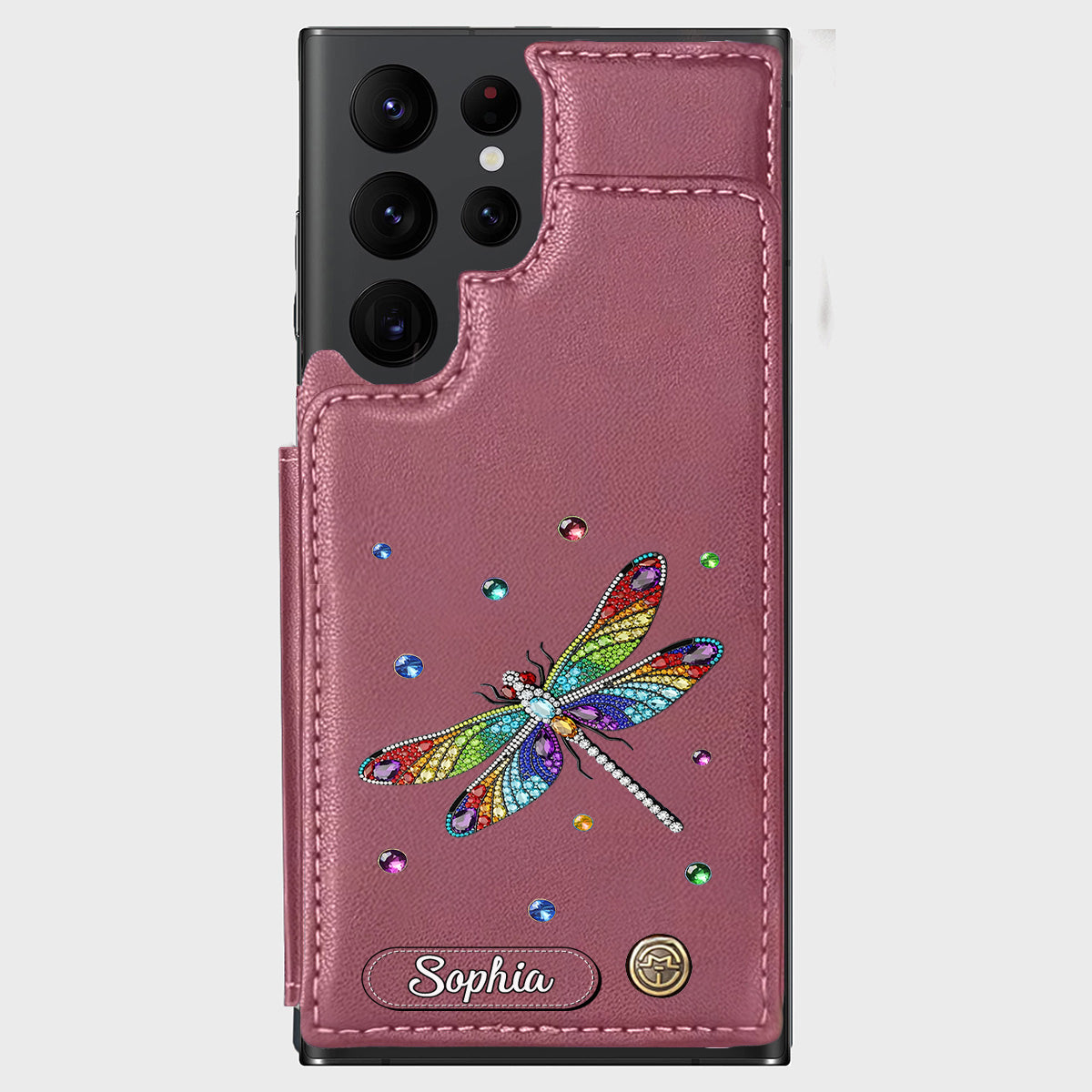 Wunderschöne Libelle – Personalisierte Libellen-Handyhülle