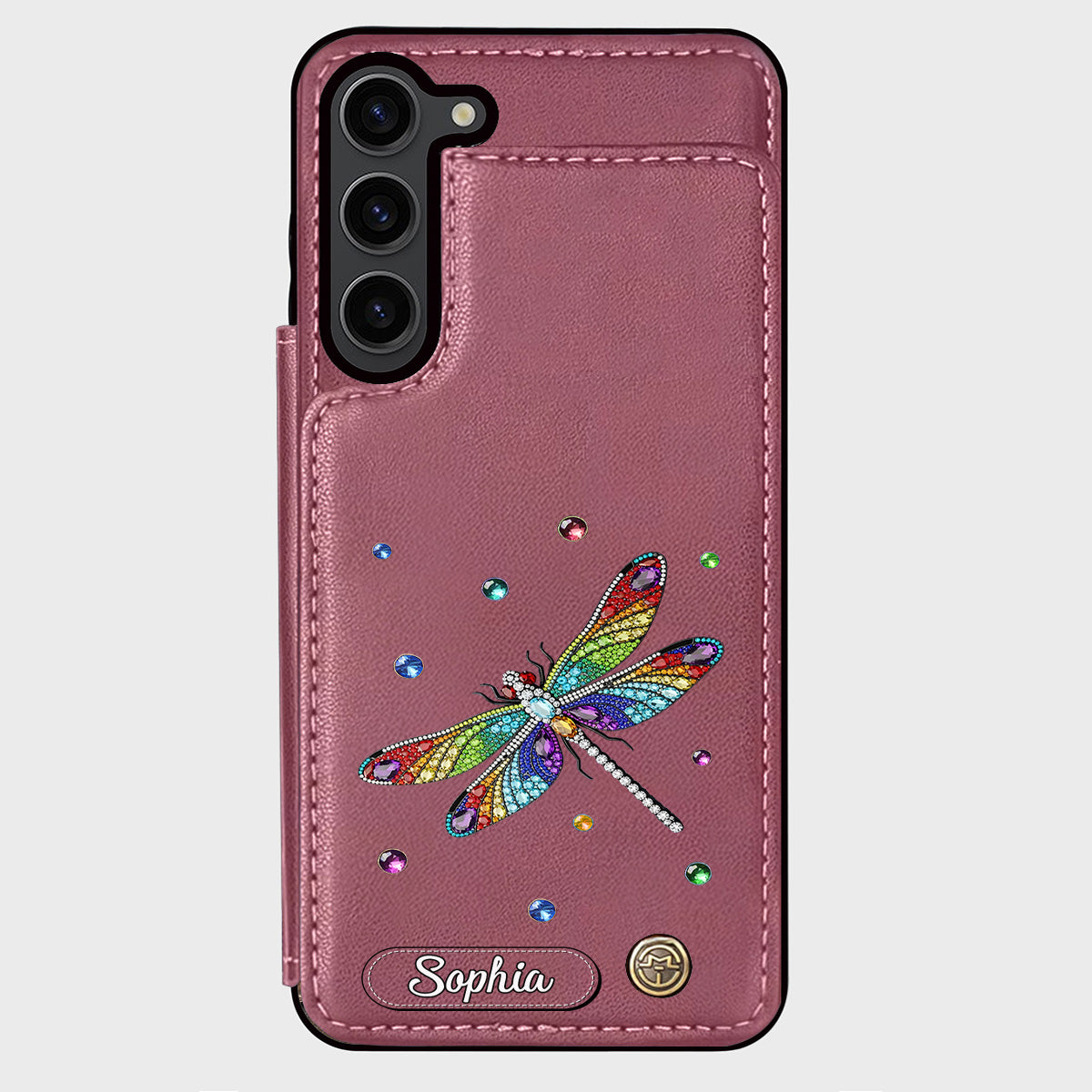 Wunderschöne Libelle – Personalisierte Libellen-Handyhülle