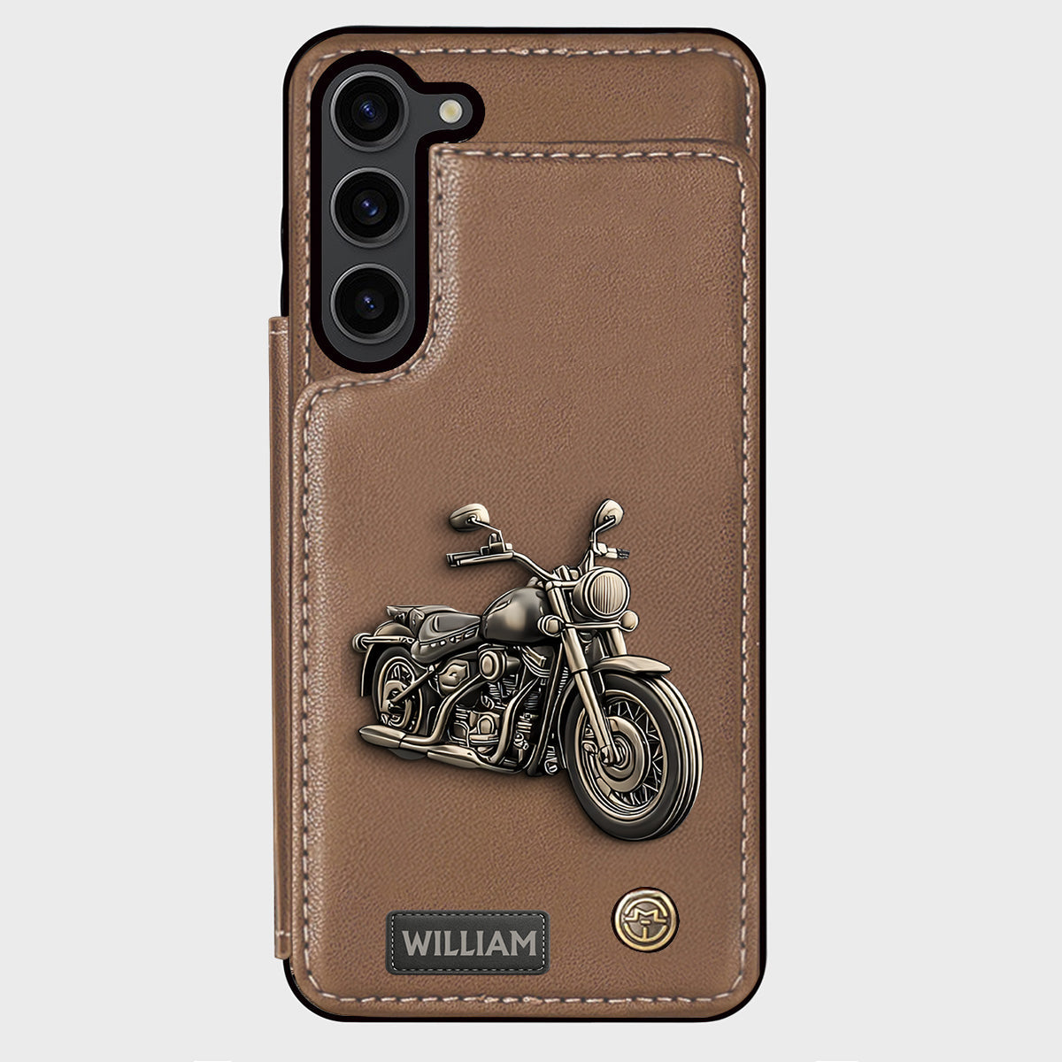 Étui portefeuille personnalisé pour motard passionné