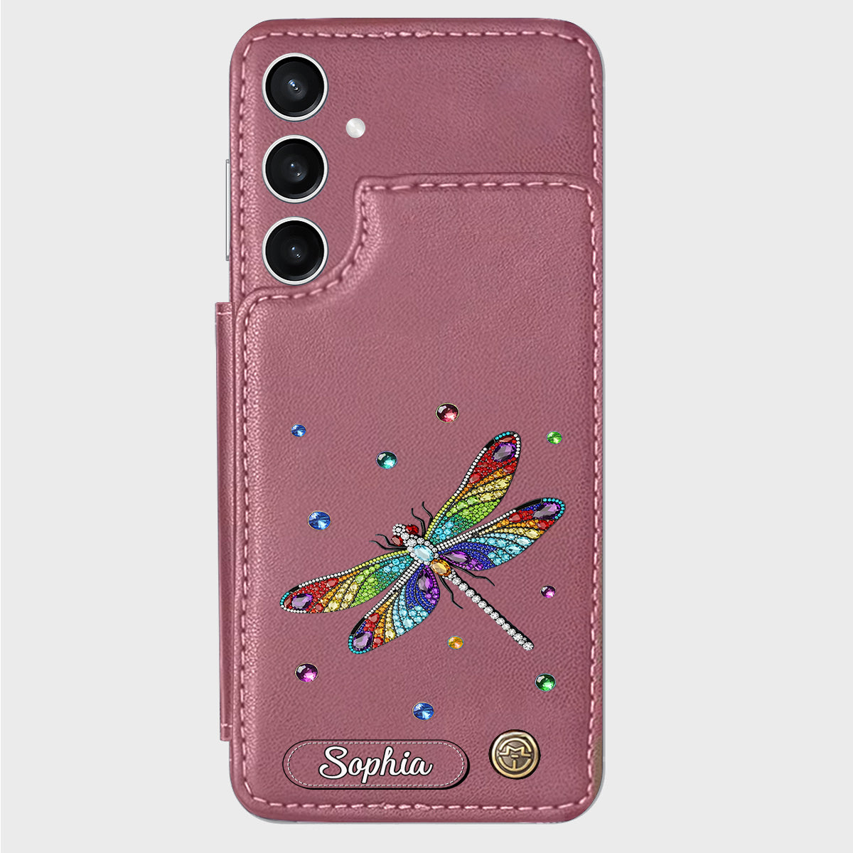 Wunderschöne Libelle – Personalisierte Libellen-Handyhülle