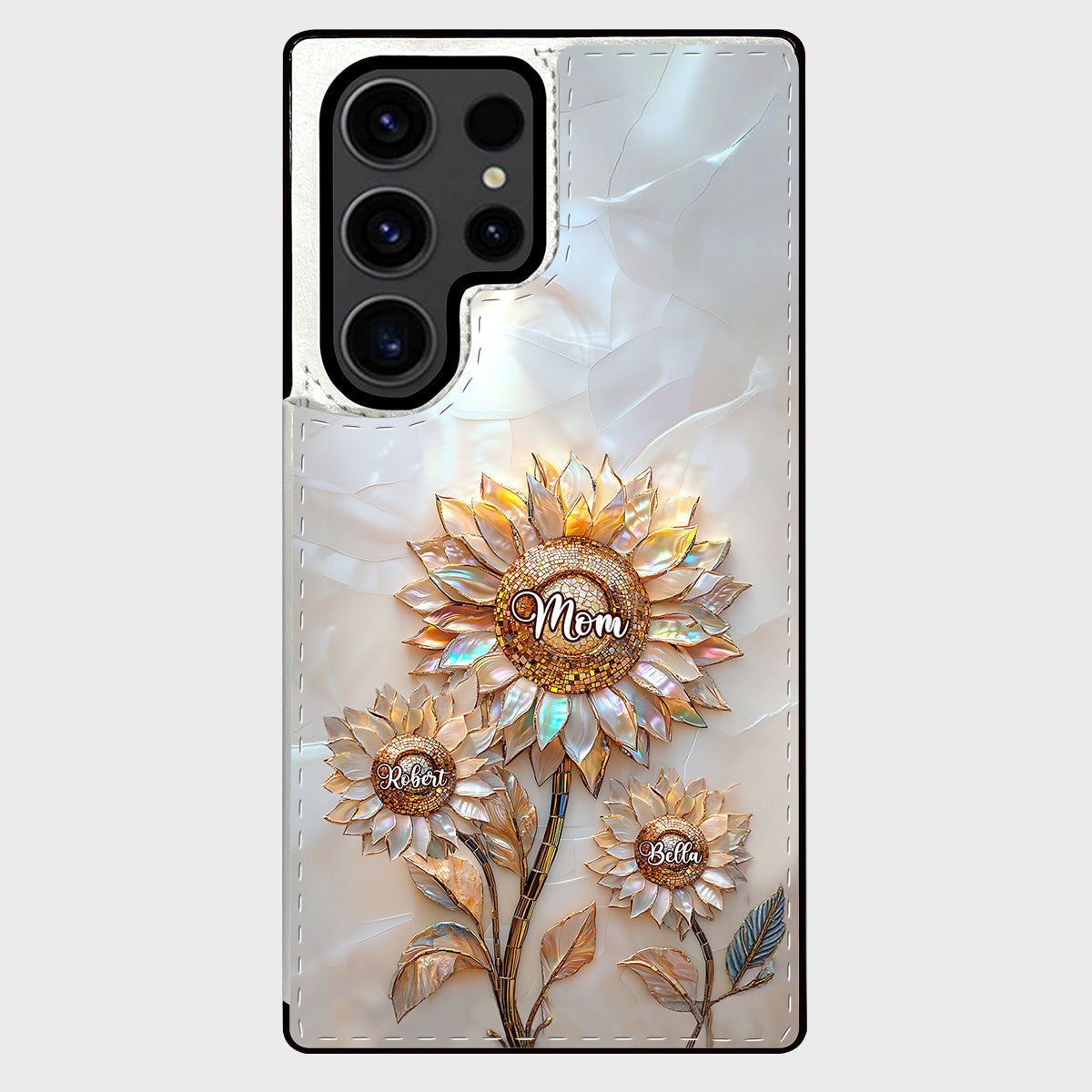 Happy Mother's Day - Personalized Mother Foldable Wallet Phone Case