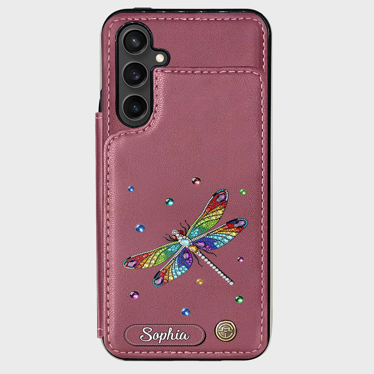 Wunderschöne Libelle – Personalisierte Libellen-Handyhülle