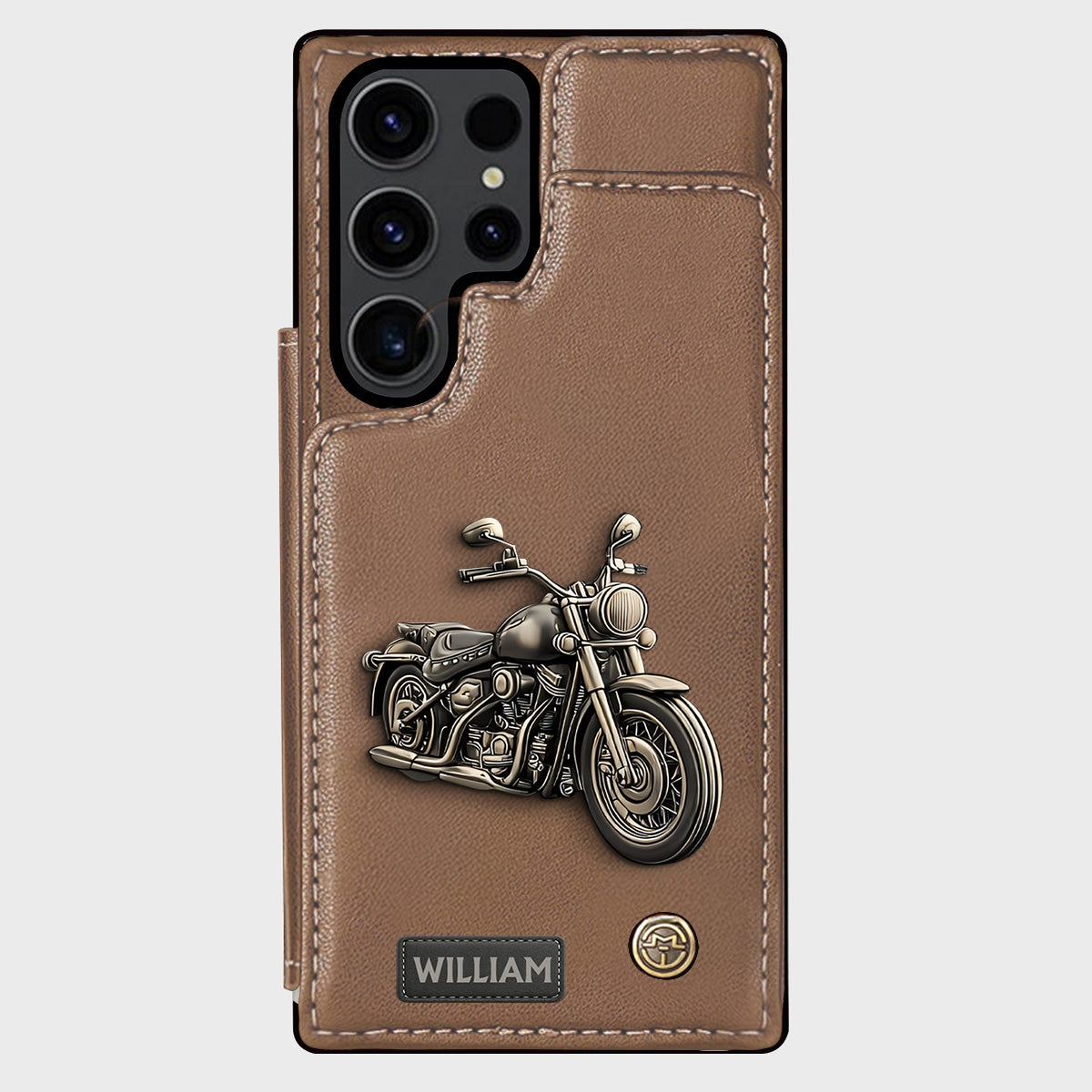Étui portefeuille personnalisé pour motard passionné