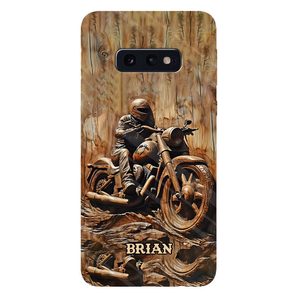 Biker – Personalisierte Handyhülle mit Biker-Motiv und Volldruck