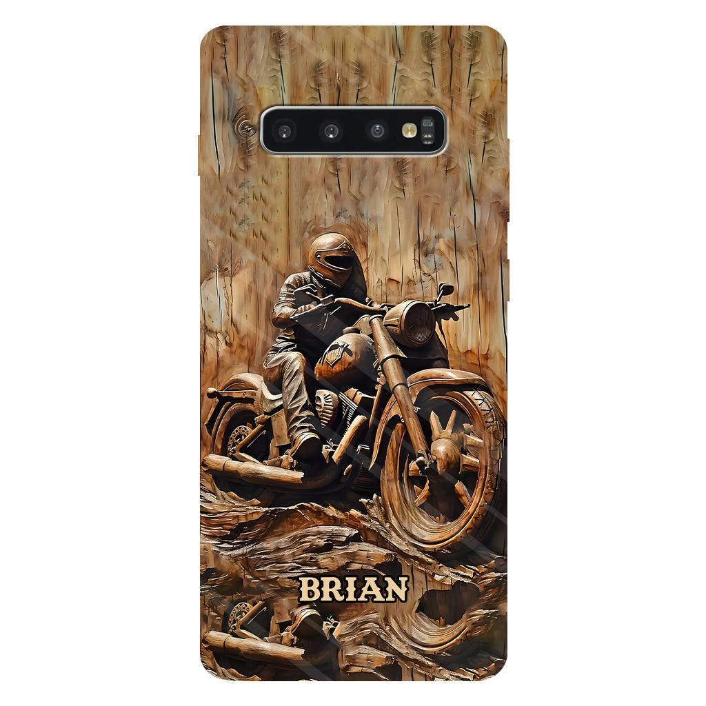 Biker – Personalisierte Handyhülle mit Biker-Motiv und Volldruck