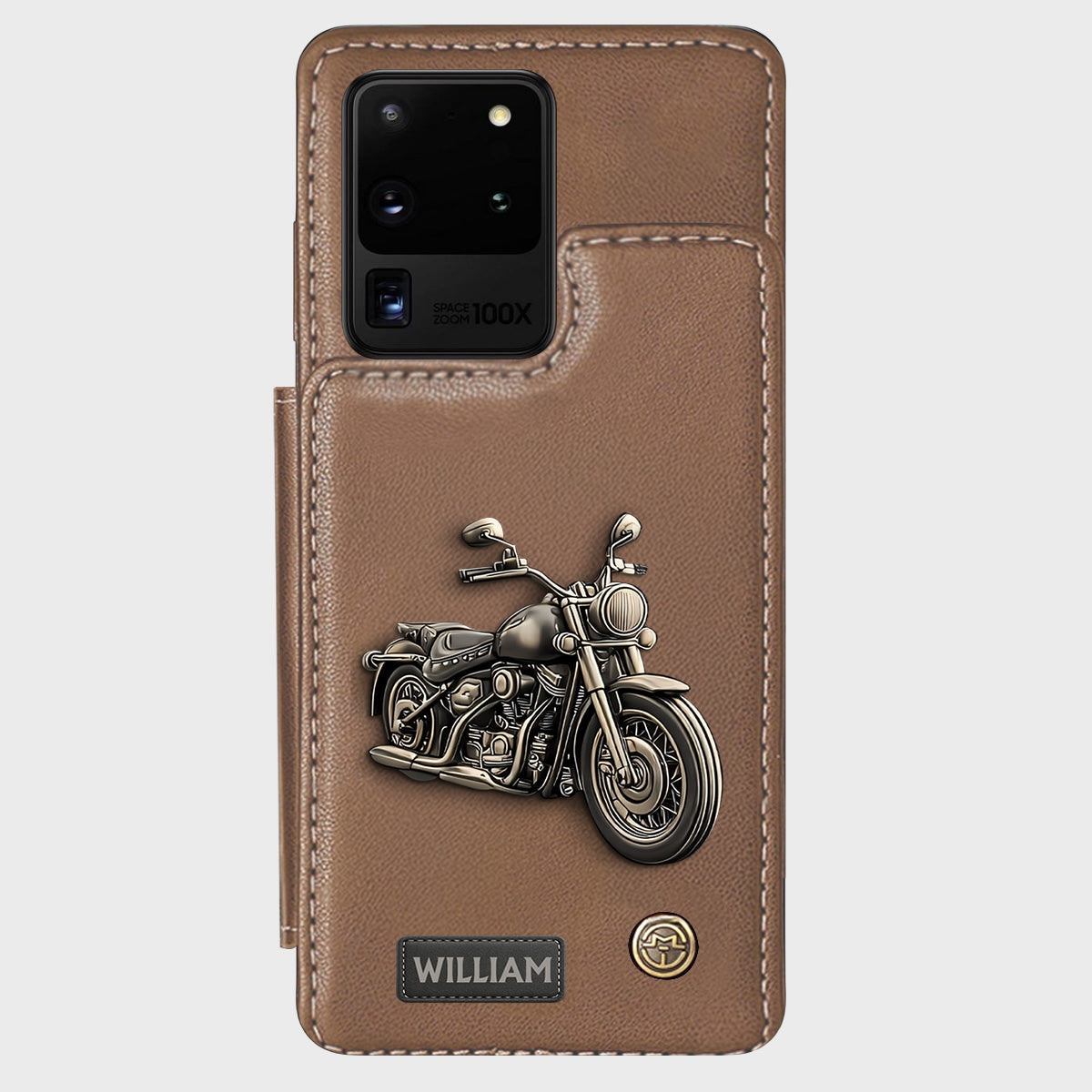 Étui portefeuille personnalisé pour motard passionné