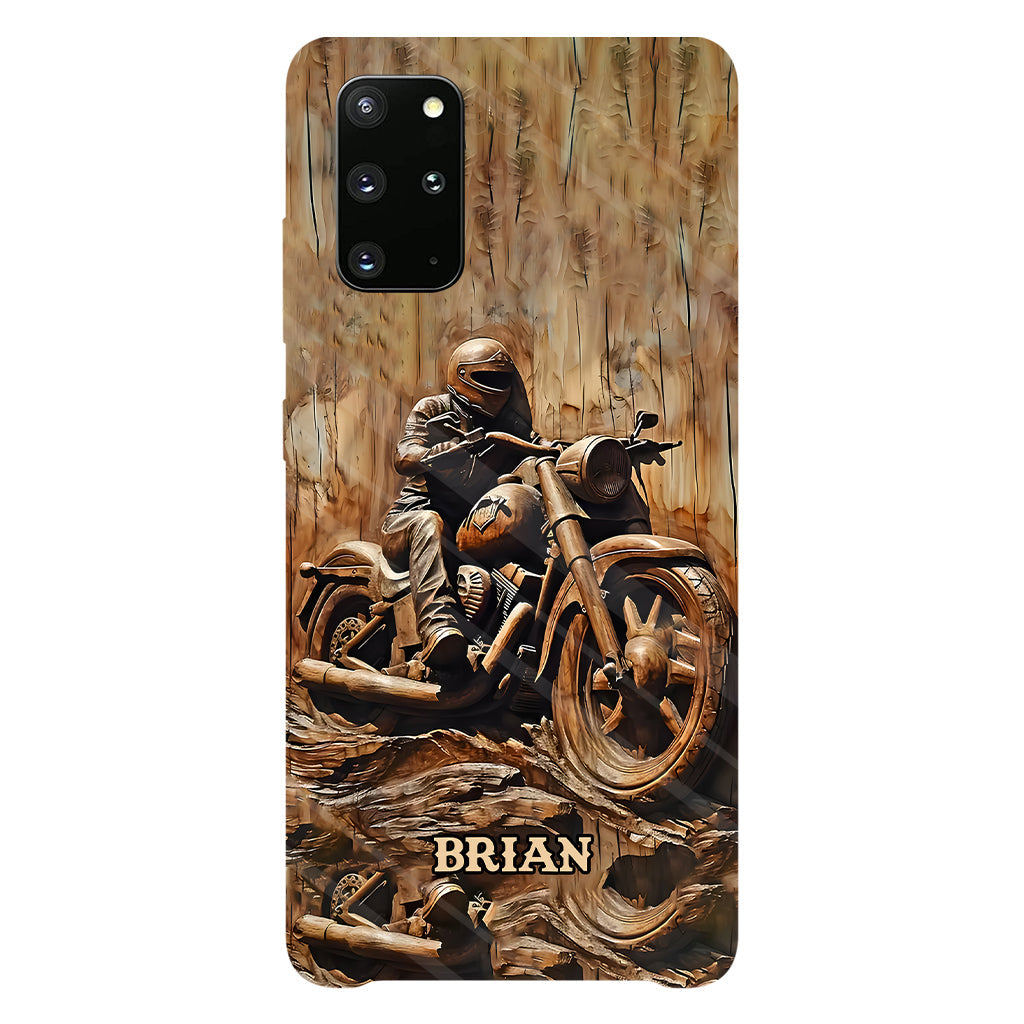 Biker – Personalisierte Handyhülle mit Biker-Motiv und Volldruck