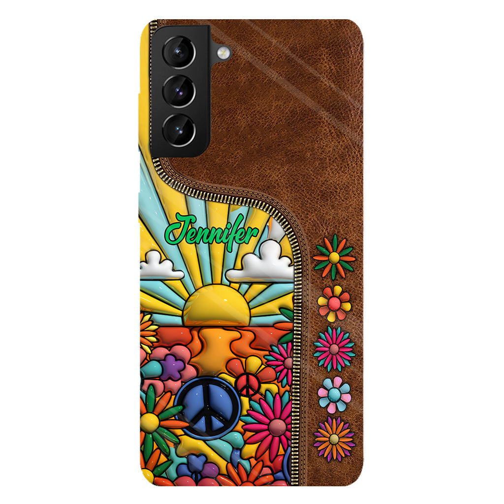 Coque de téléphone personnalisée Hippie Soul - Motif hippie intégral