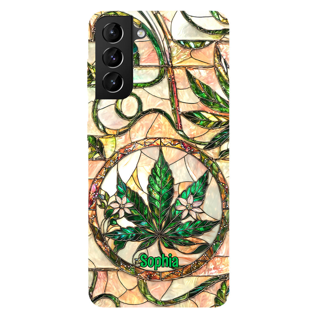 High Times - Coque de téléphone personnalisée avec impression intégrale sur le thème du cannabis