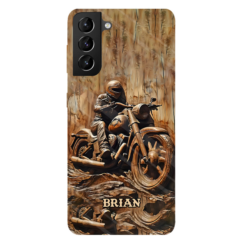 Biker – Personalisierte Handyhülle mit Biker-Motiv und Volldruck