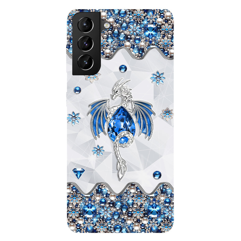 Liebe Drachen – Personalisierte Handyhülle mit Drachenmotiv