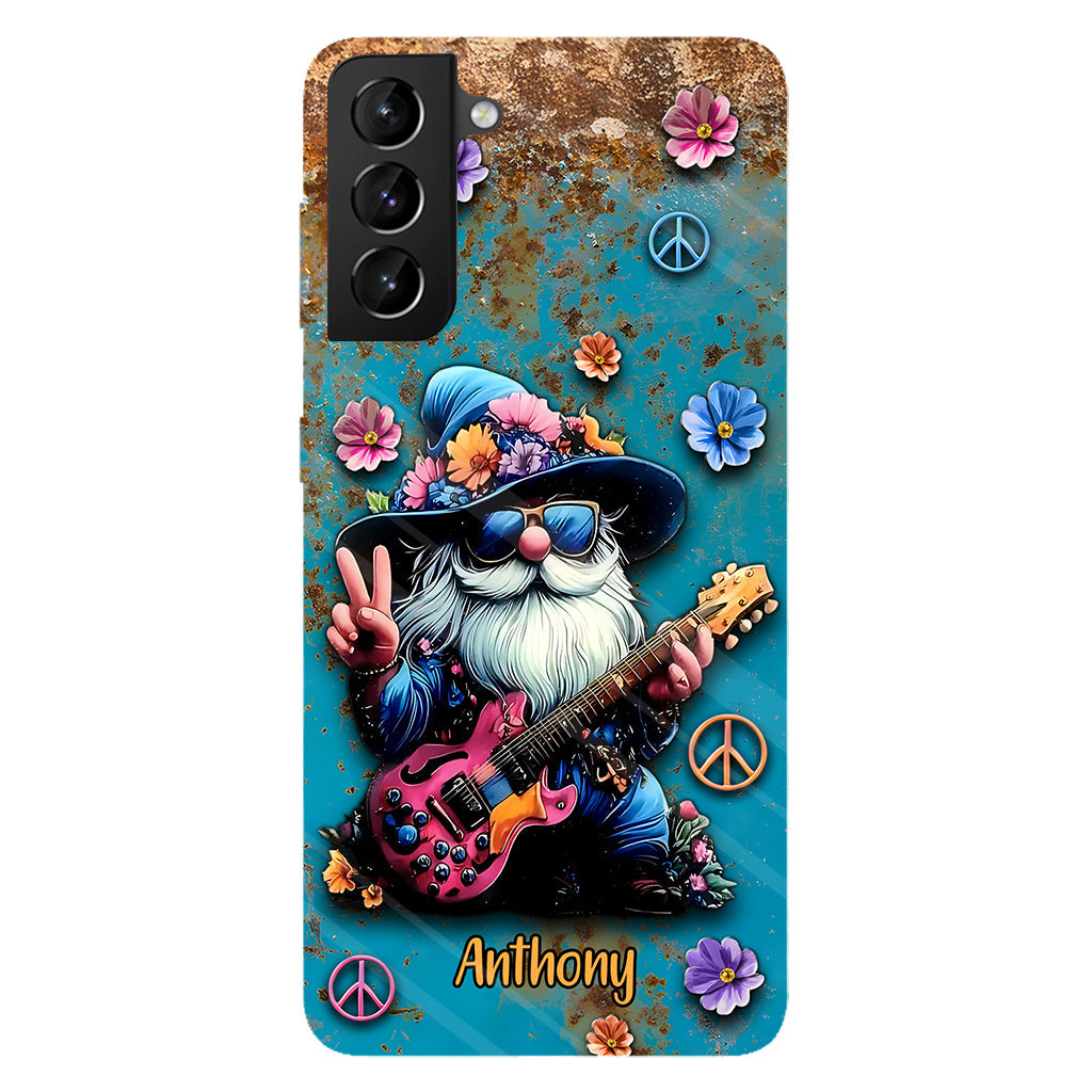 Hippie Gnome - Personalized Hippie Full Print Phone Case