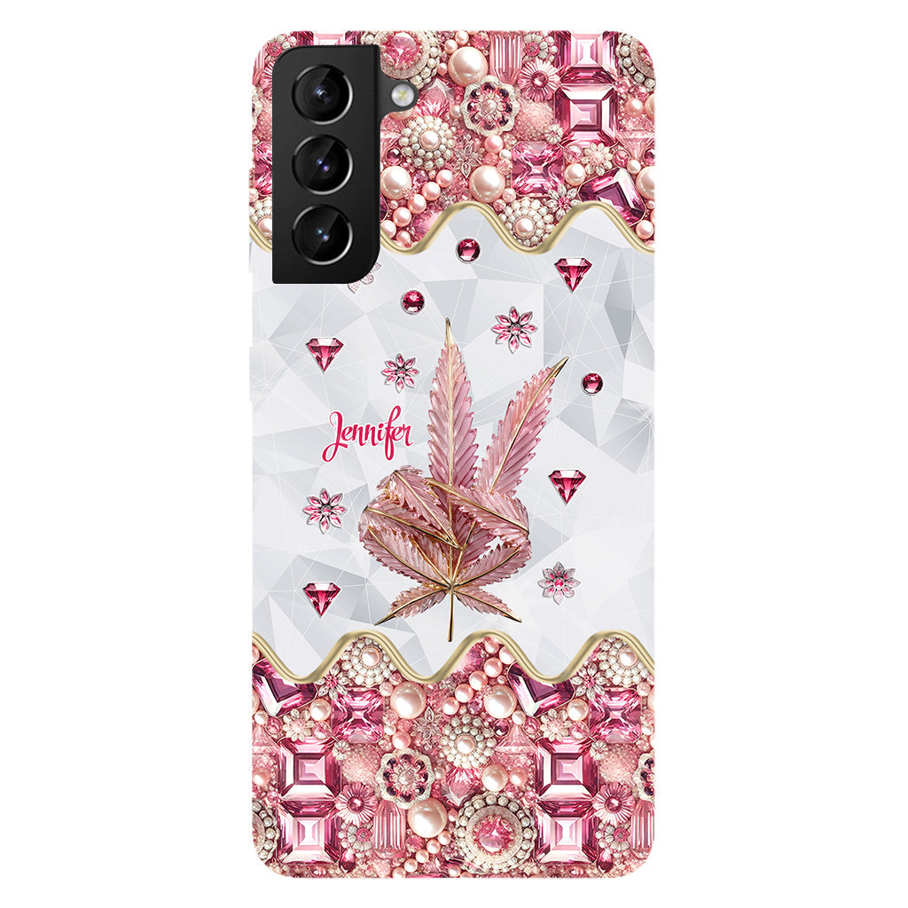 Il y a toujours du cannabis quelque part - Coque de téléphone et support de téléphone personnalisés avec impression intégrale -