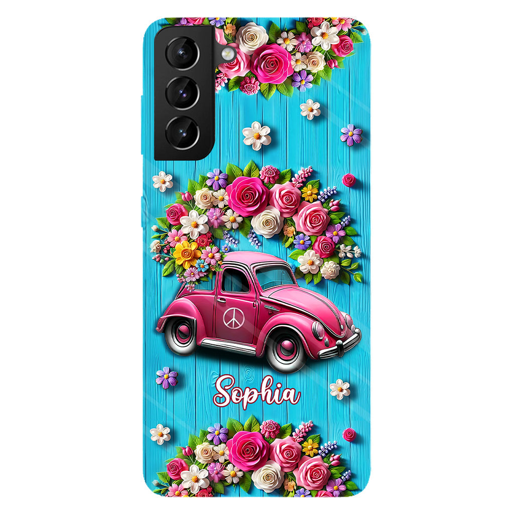 Hippie Soul – Personalisierte Handyhülle mit Hippie-Vollbilddruck