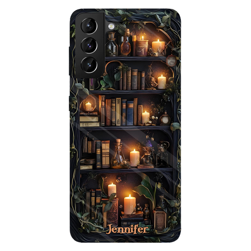 Bookself - Étui de téléphone personnalisé avec livre imprimé intégralement
