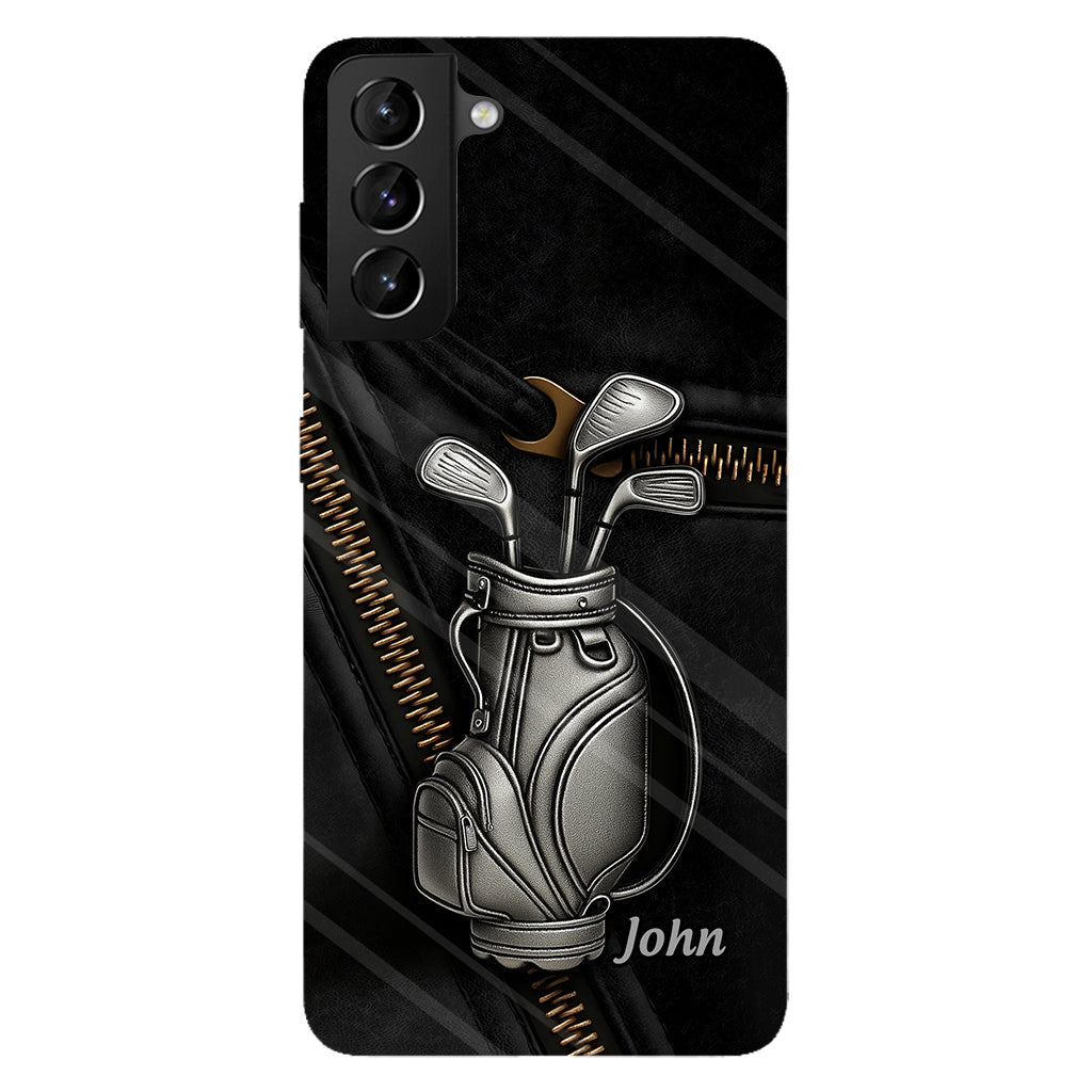 Golf Is A Good Walk Spoiled - Personalized Golf Full Print Phone Case