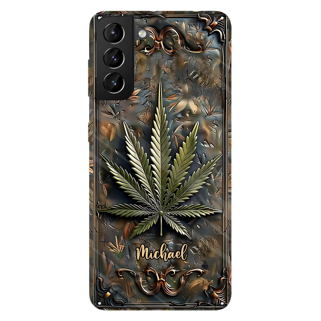 High Life – Personalisierte Handyhülle mit Weed-Motiv
