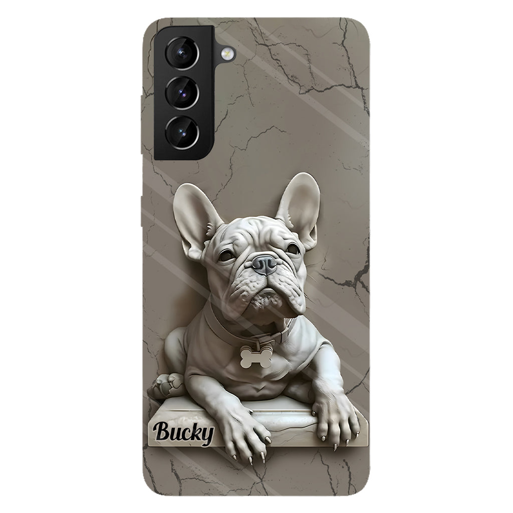 Coque de téléphone personnalisée avec motif bouledogue français - Bouledogue français
