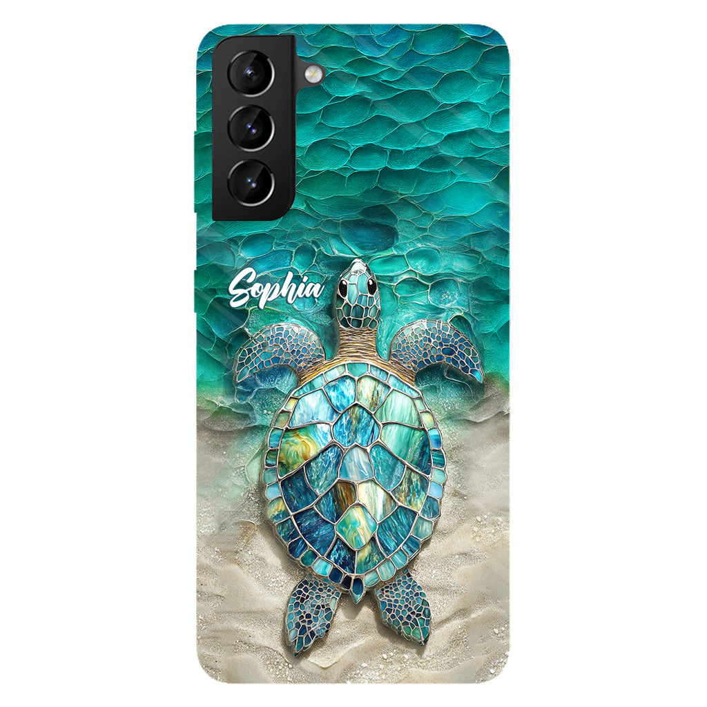 Sea Turtle Lovers - Personalized Turtle Full Print Phone Case