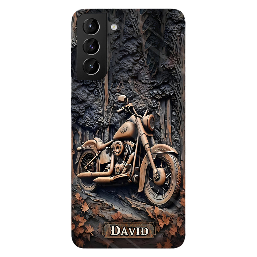 Il est temps de rouler - Coque de téléphone personnalisée pour motard avec impression intégrale