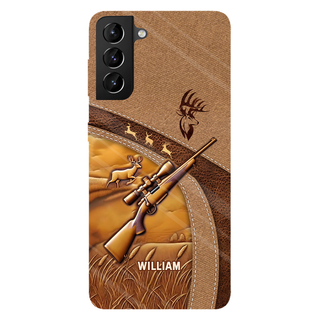 Passionné de chasse - Coque de téléphone personnalisée avec motif intégral sur le thème de la chasse