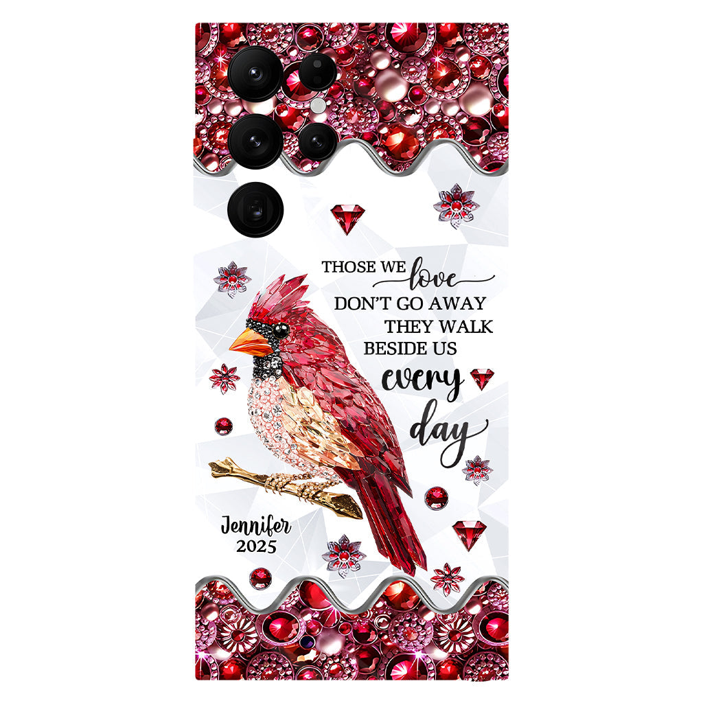 Those We Love Don't Go Away - Personalized Memorial Full Print Phone Case
