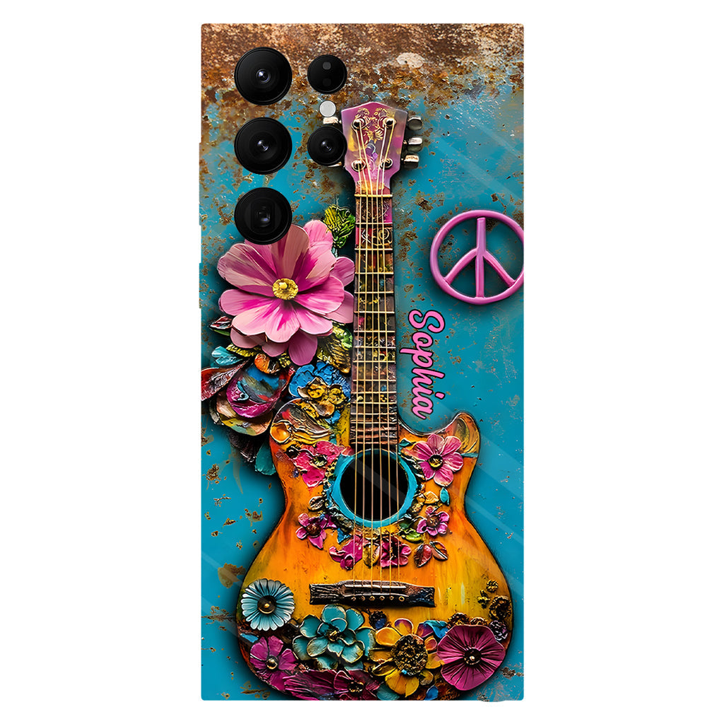 Coque de téléphone personnalisée Hippie Soul - Motif hippie intégral